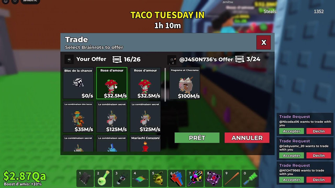 🚨live sab chill trade  (sulymax_Y)