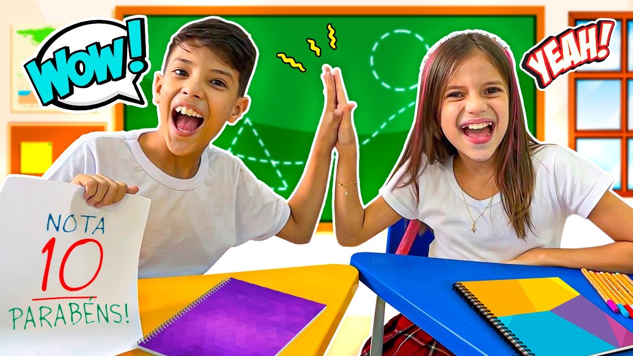 Jessica Sousa ensina como ser um BOM AMIGO na ESCOLA