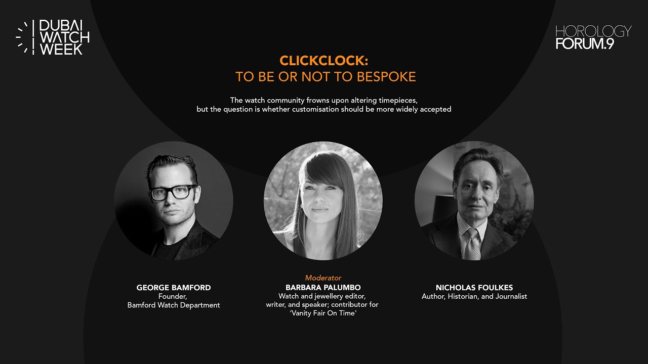 ClickClock: To Be Or Not To Bespoke