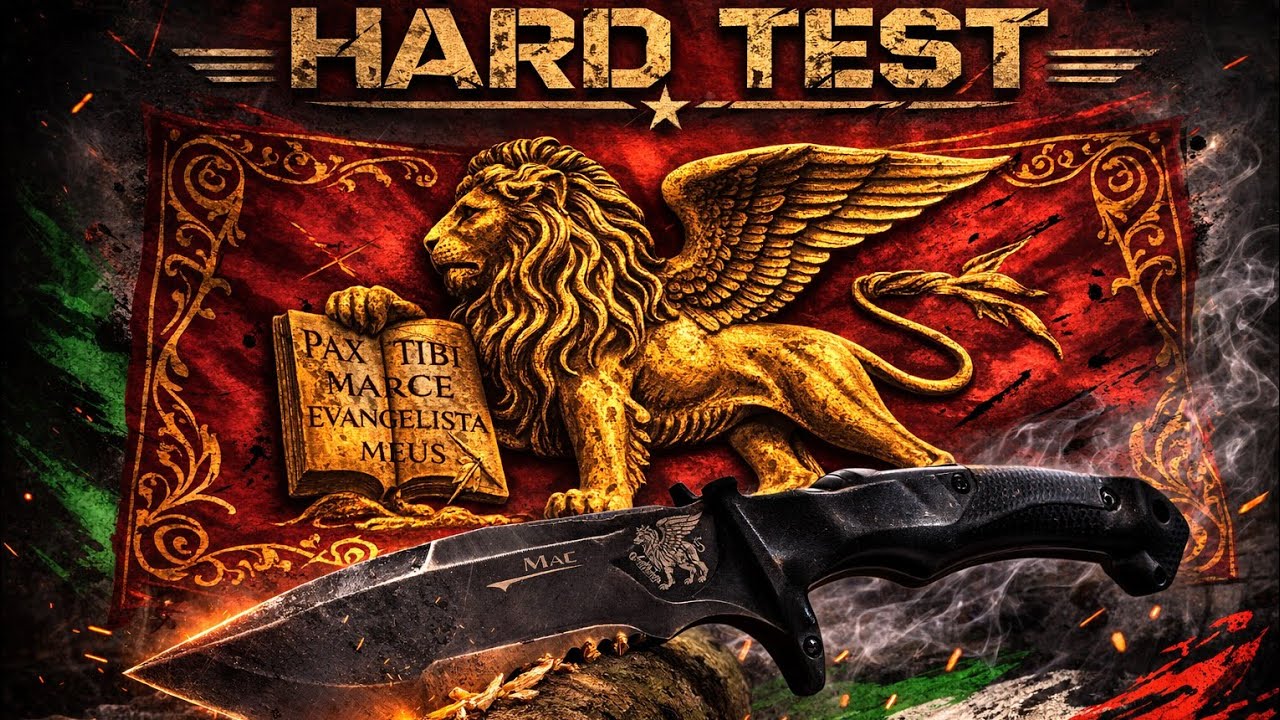 Coltello SAN MARCO / Mac Coltellerie by Bellani e Martinelli VS HARD TEST 