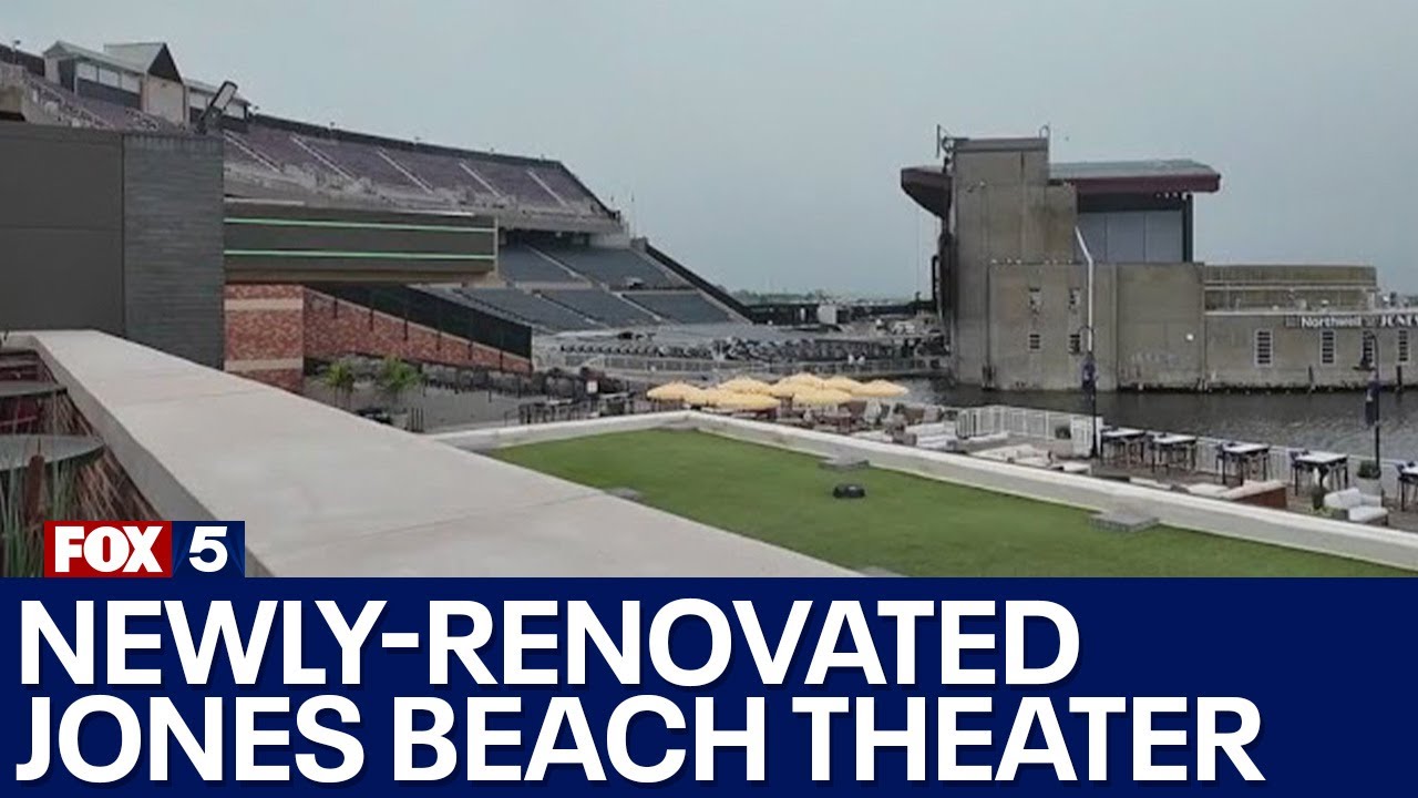 A look at the newly-renovated Jones Beach Theater
