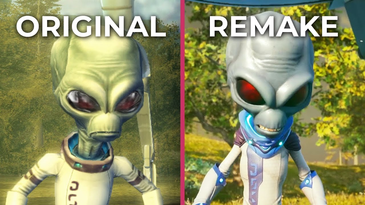 Destroy All Humans! – Original vs. Remake Graphics Comparison
