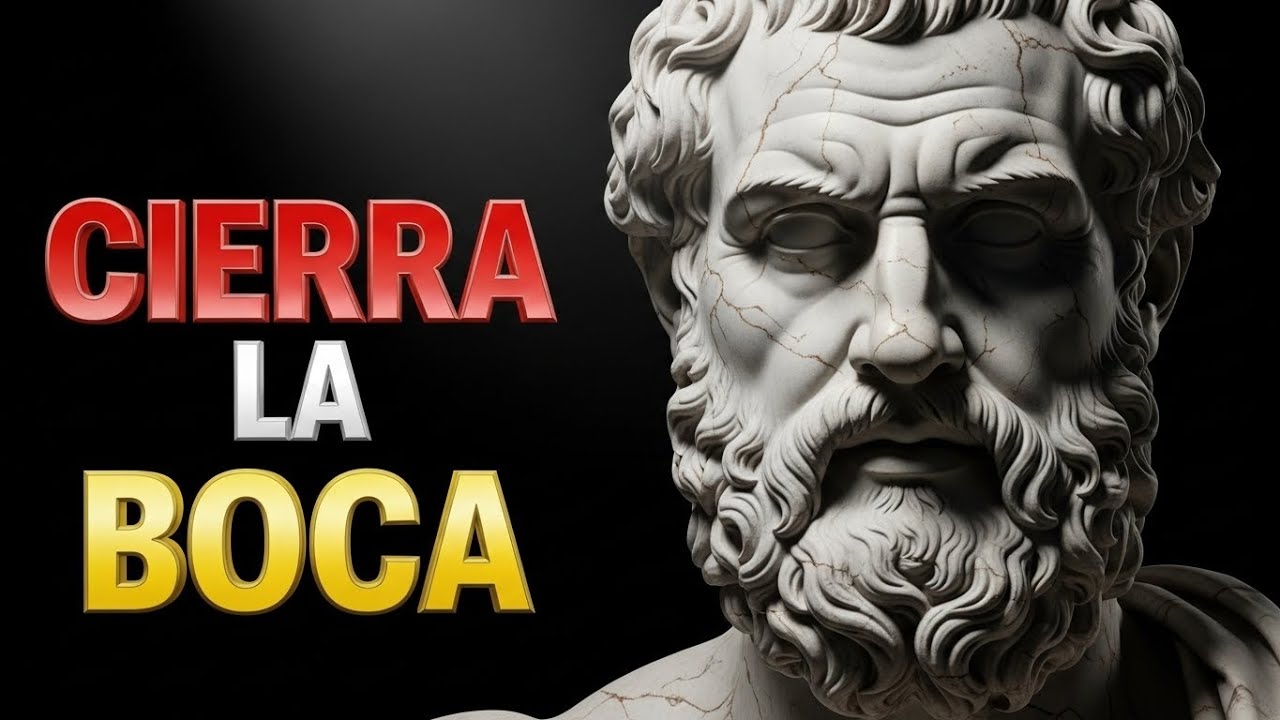 APRENDE cuándo CERRAR la boca - ESTOICISMO