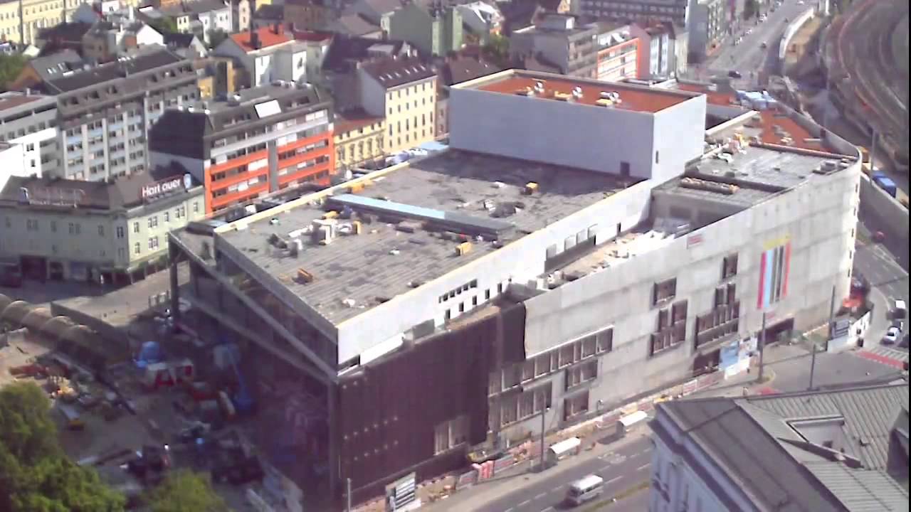 Musiktheater am Volksgarten - der Baufortschritt im Zeitraffer