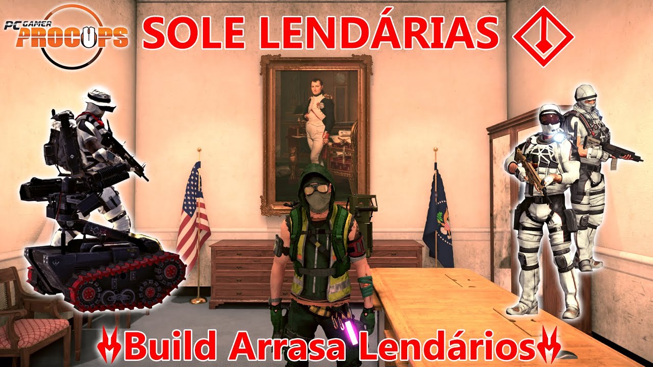 Build Arrasa Lendários - Com Regen, Dano e Proteção - The Division 2