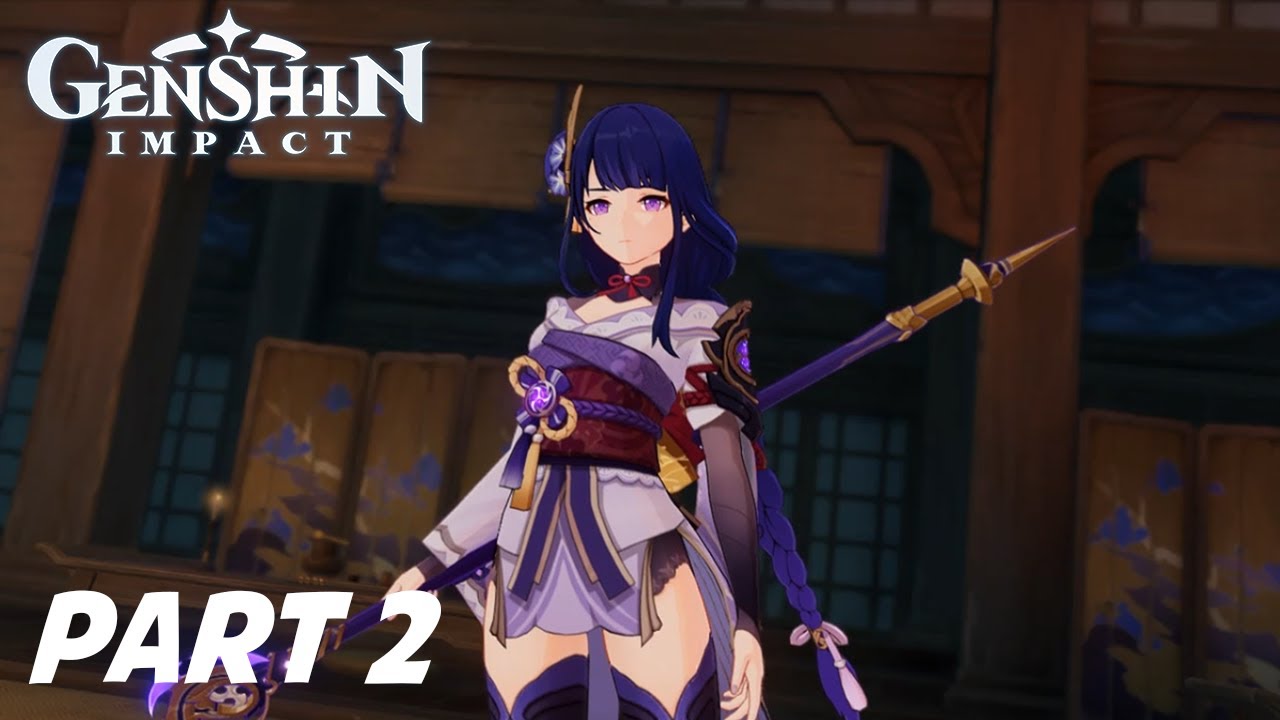 Raiden Shogun's Story Quest Walkthrough Gameplay Part 2 (Japanese Dub) | Genshin Impact