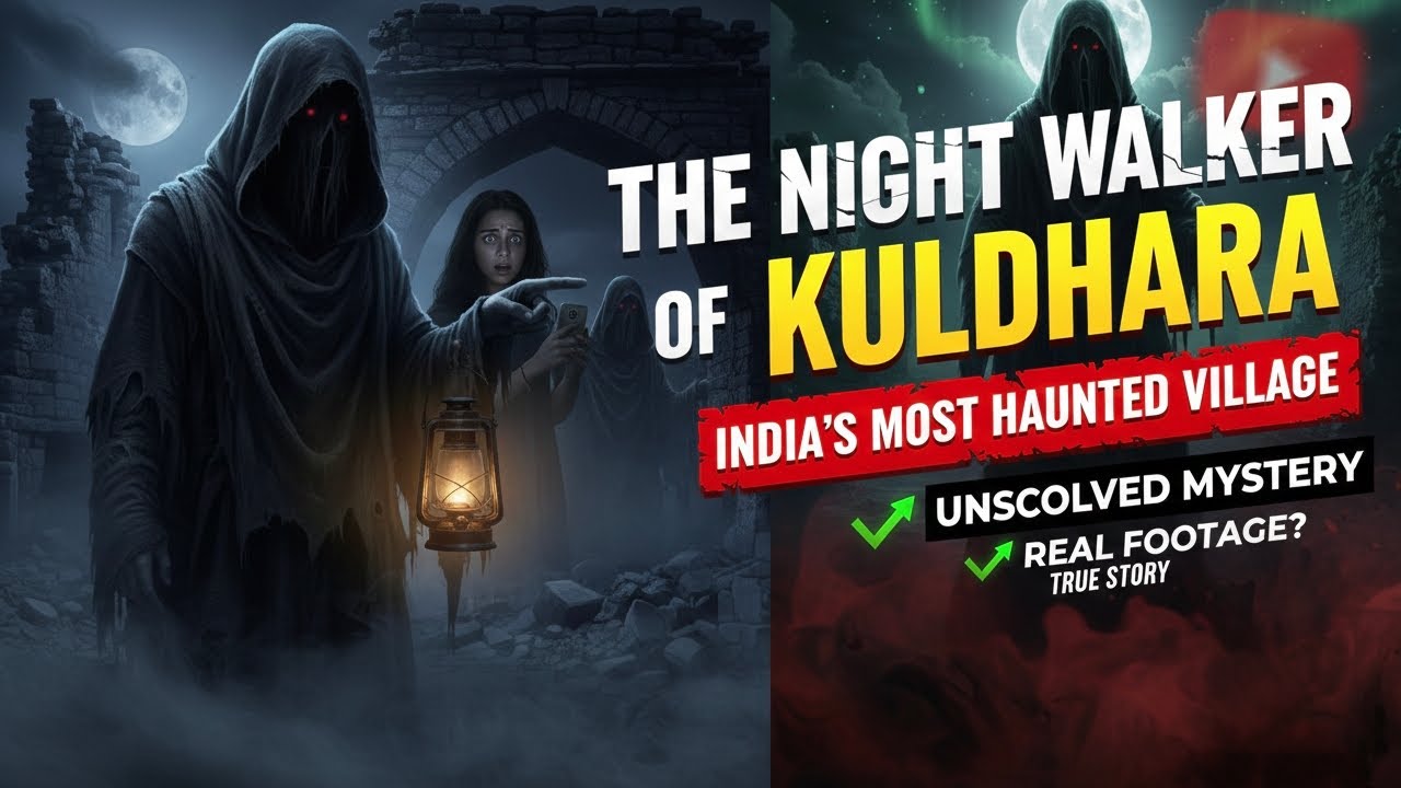 “The Night Walker of Kuldhara — India’s Most Haunted Village”
