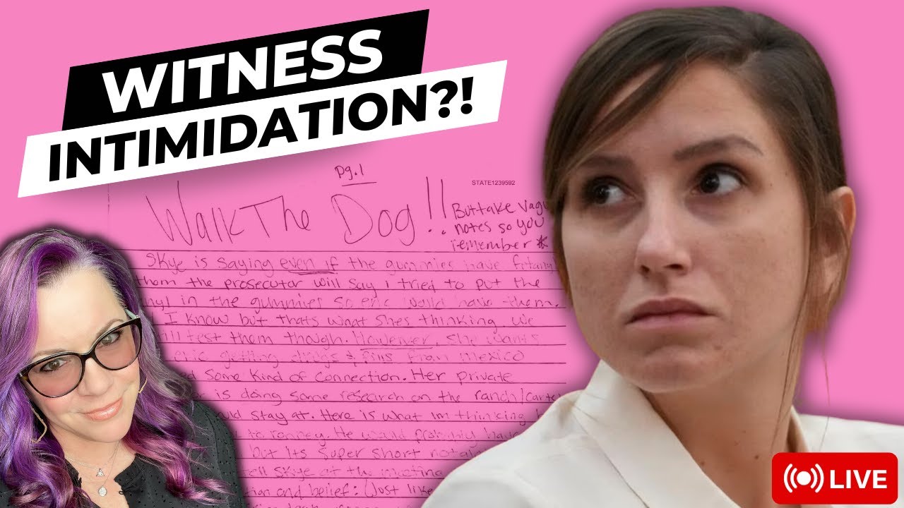 LIVE Kouri Richins Witness Intimidation Allegations. Defense Motion For Sanctions?!