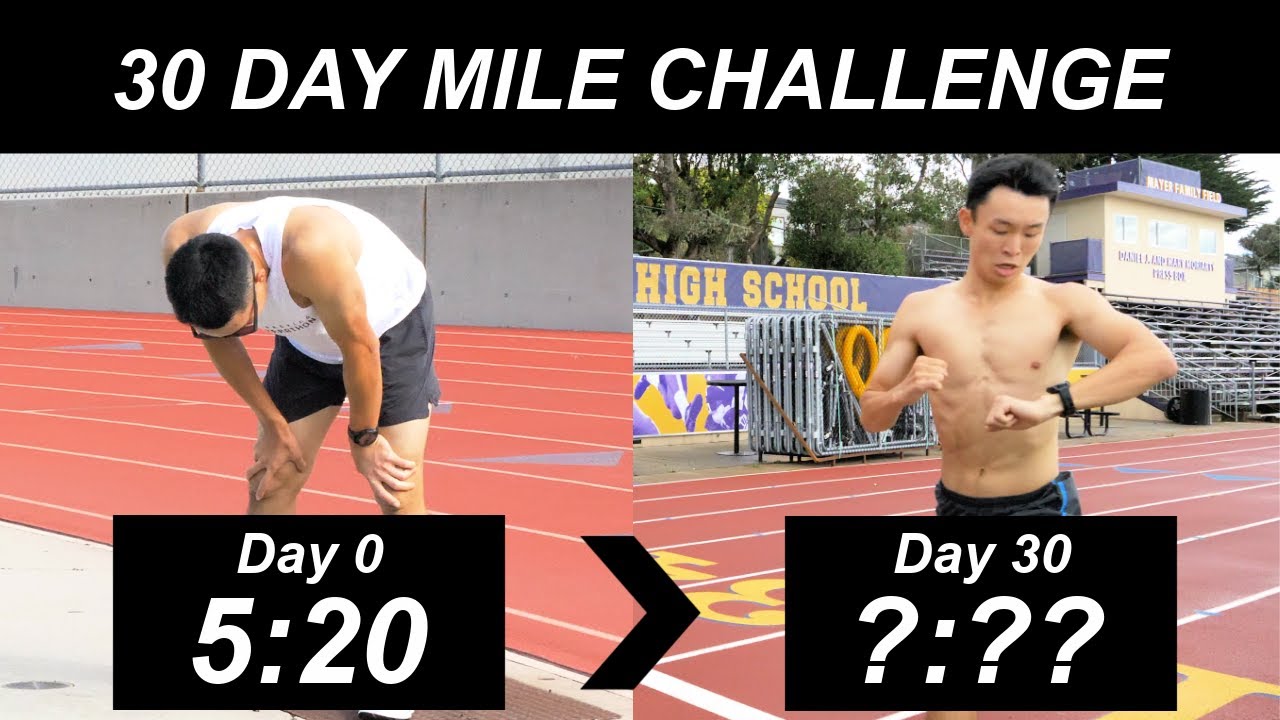 Running a Faster Mile in 30 Days - NEW PR!!!