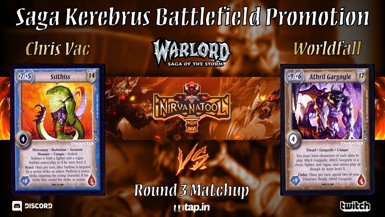 Warlord: Saga of the Storm | Saga Kerebrus Battlefield Promotion - Round 3