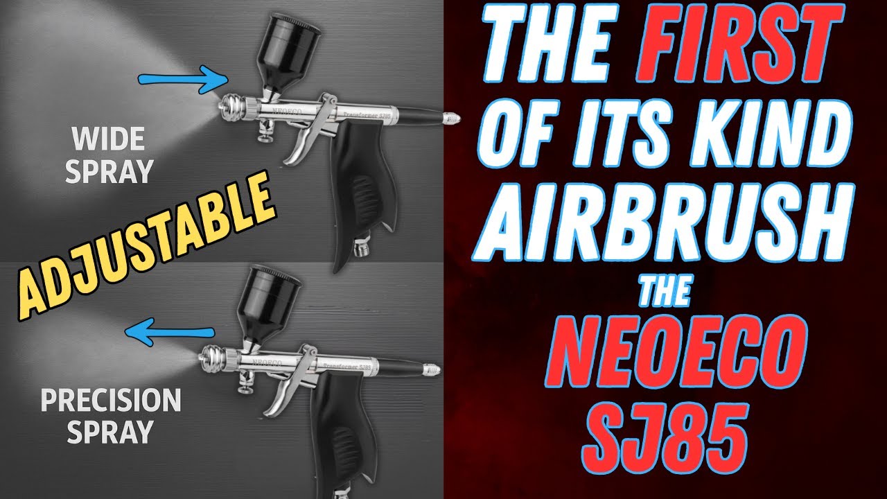 ПЕРВЫЙ В СВОЕМ РОДЕ Обзор аэрографа Neoeco TRANSFORMER SJ85