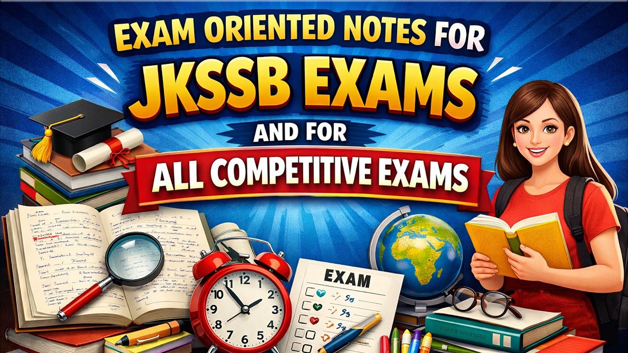 notes for jkssb uploaded
