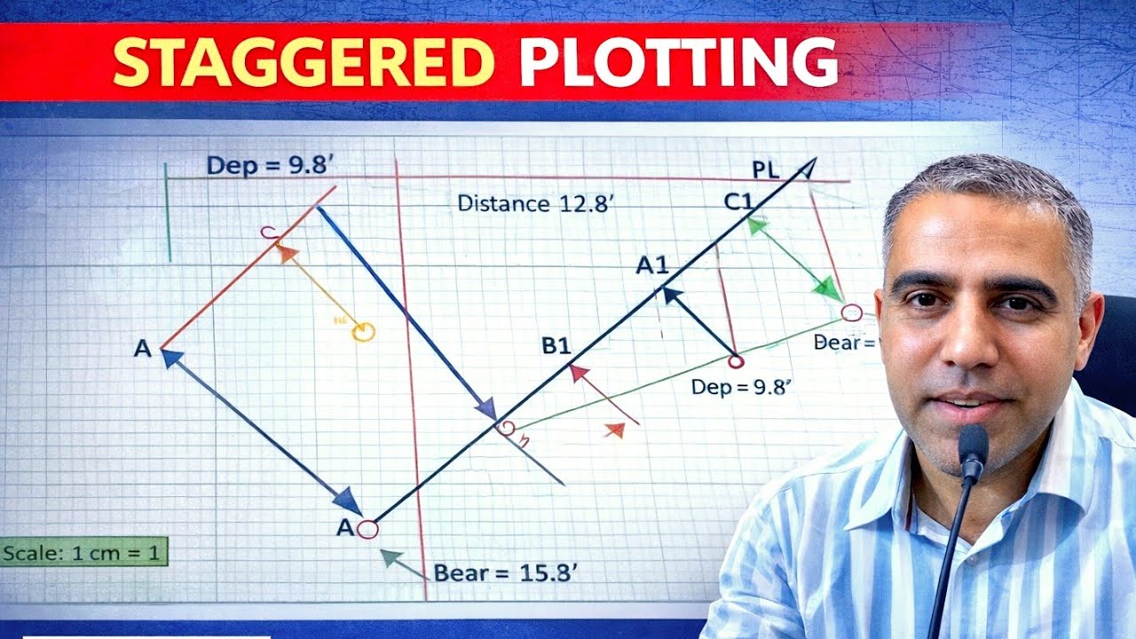 Celestial Navigation Plotting | Simultaneous & Staggered Observations | Mate & Chief Mate Exams 🚢