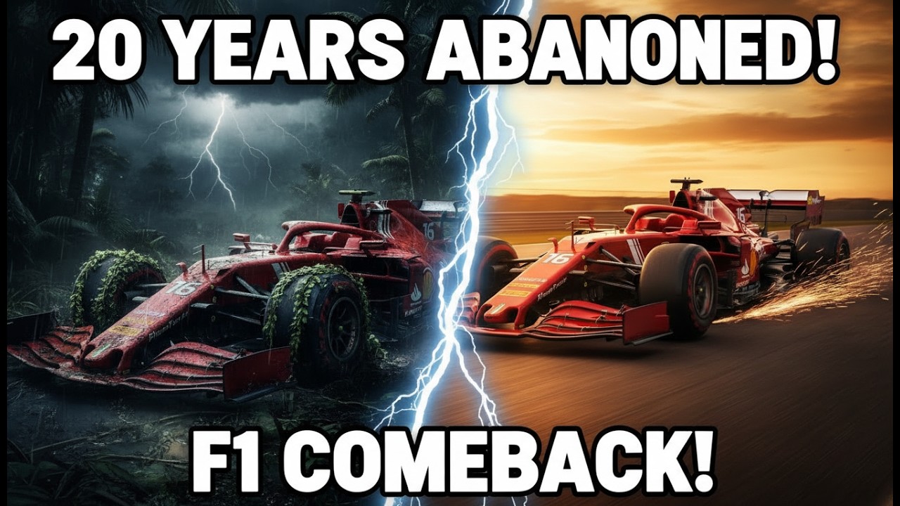 20 Years Abandoned F1 Car in Jungle – Full Formula 1 Restoration & Insane V10 Comeback!