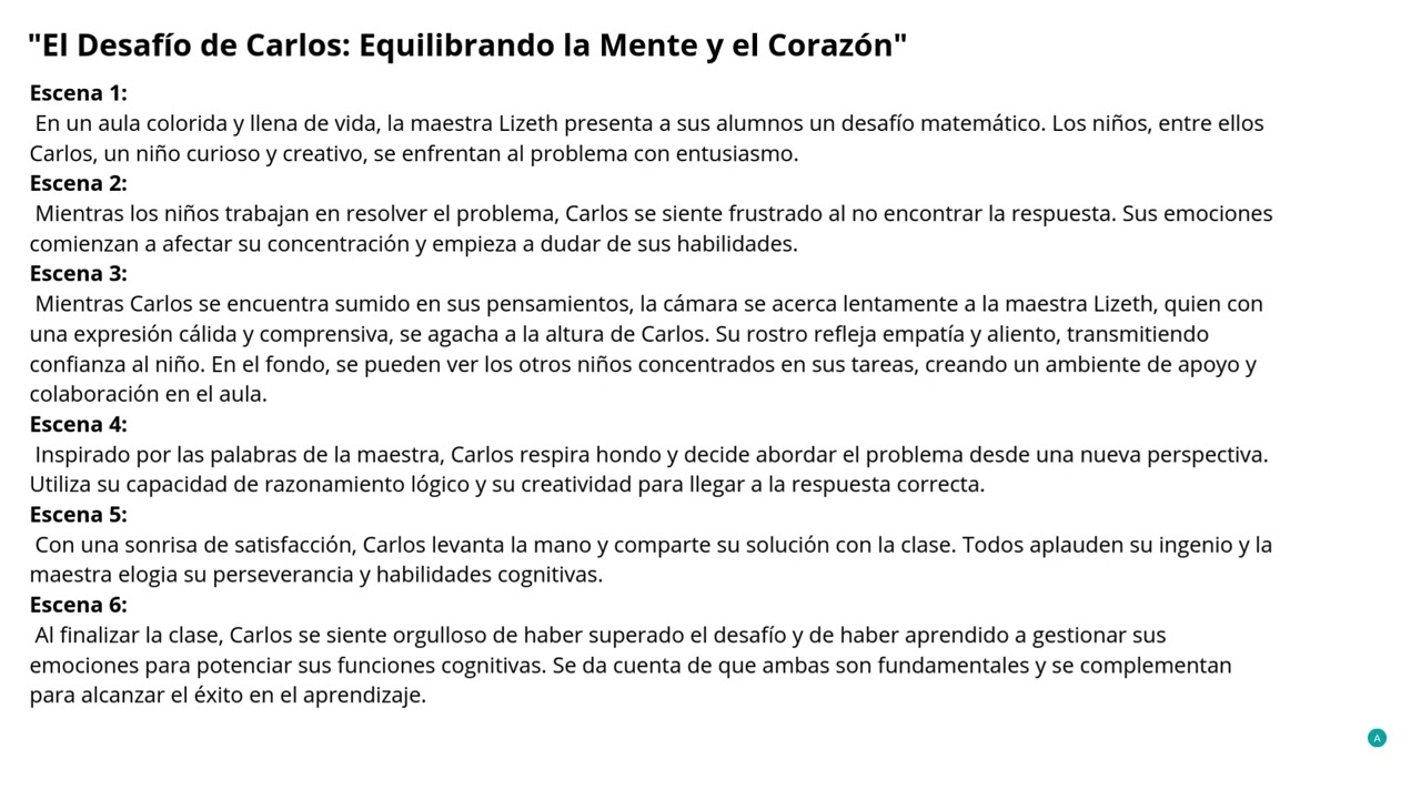 Funciones cognitivas y emociones.