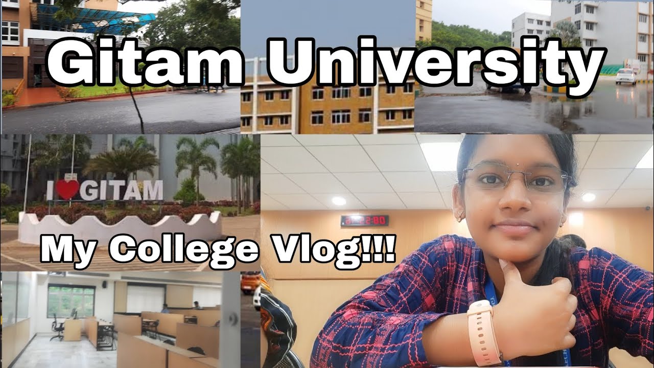 My College Vlog | Gitam University Vizag Vlog