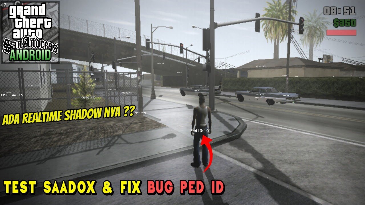CARA FIX Ped ID + PASANG SAADOX Graphic Gta Sa Android Mod🤔