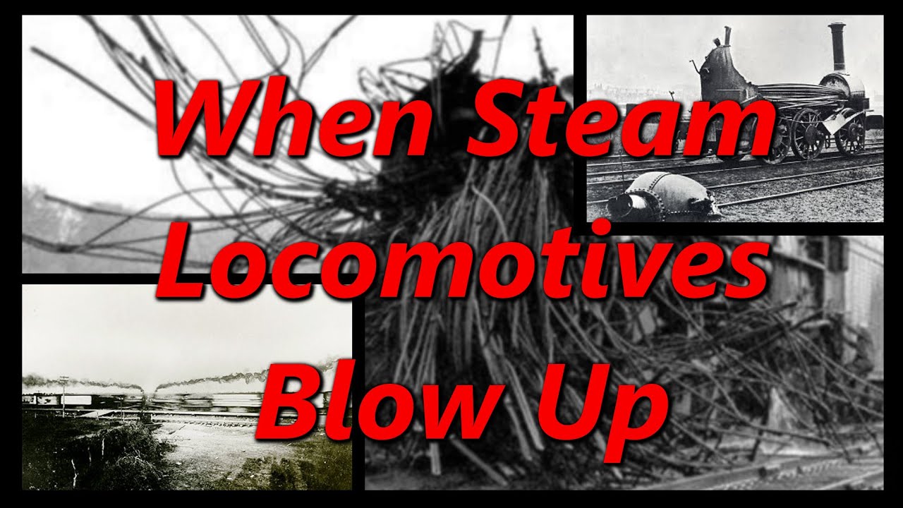 Steam Trains Sometimes Have Bad Days 🚂 The Explosion of C&O 3020 🚂 History in the Dark