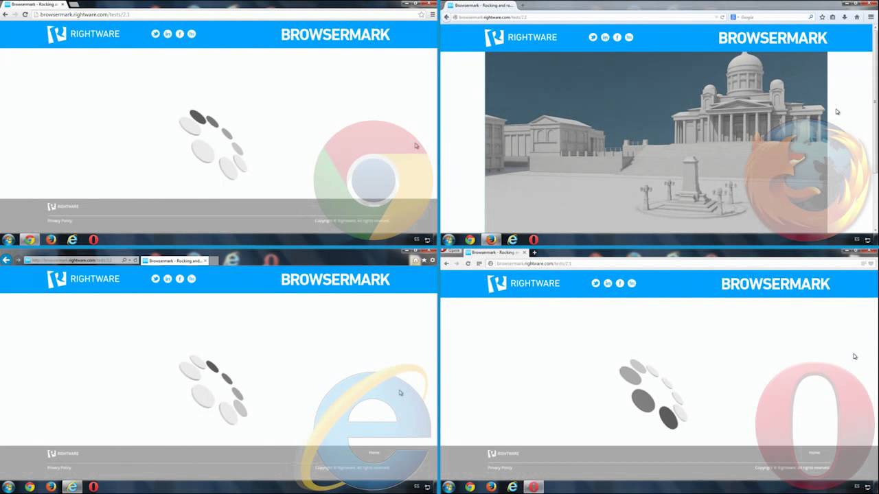 &iquest;What is the best browser according to Browsermark?