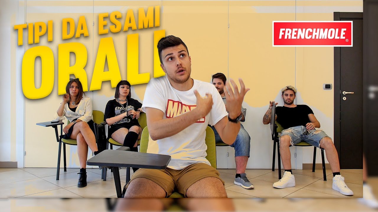 TIPI DA ESAMI ORALI
