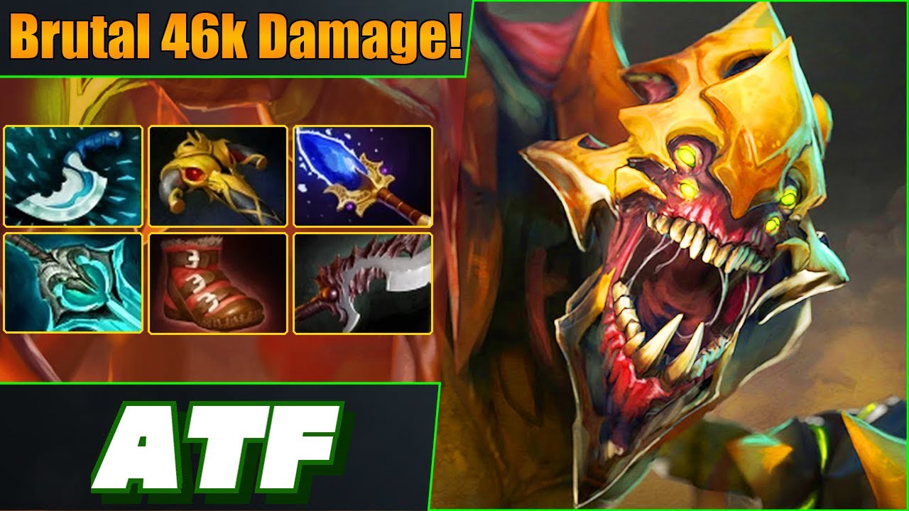 ATF Sand King Off Lane 🛡️ Insane 46k Damage! Dota 2 DotaPulse Highlight Gameplay
