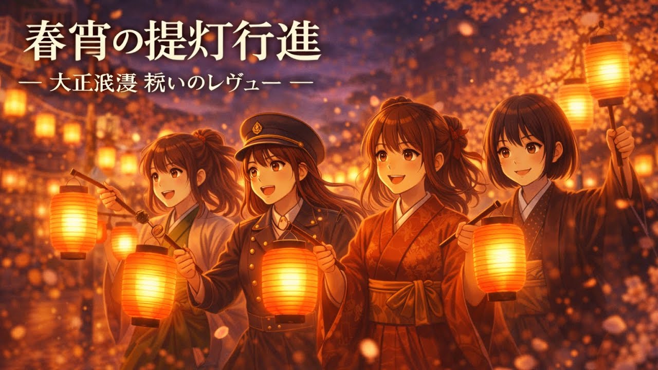 春宵の提灯行進 ― 大正浪漫 祝いのレヴュー ―【AI華劇団 TAISHO ROMAN REVUE Sriese】
