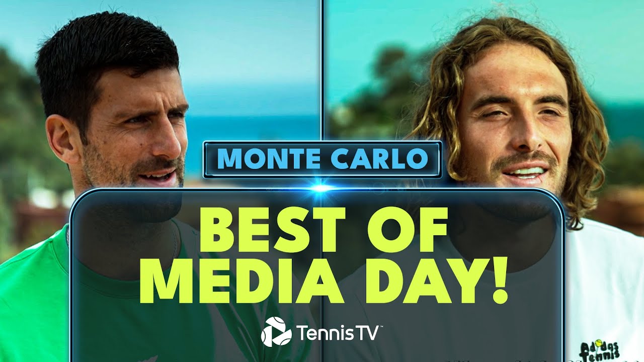 Medvedev Talks Clay; Rublev On Nadal & More! | Best Of Monte Carlo Media Day!