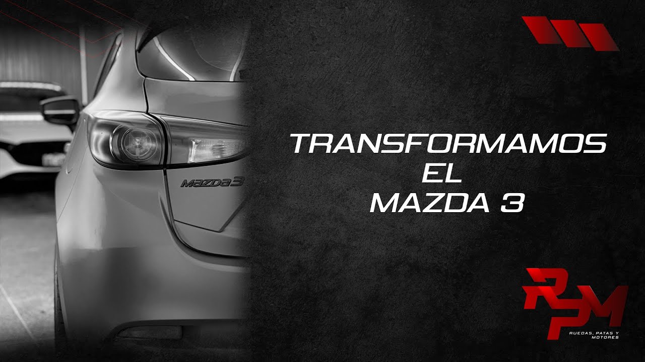 NUEVO COLOR AL MAZDA 3 - WRAPING - PROYECTO