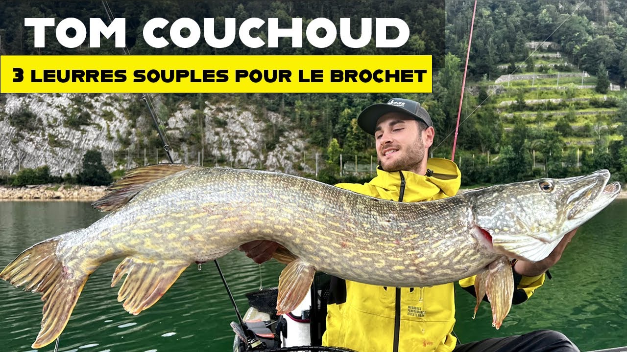 Le brochet aux leurres souples avec Tom Couchoud 🐊