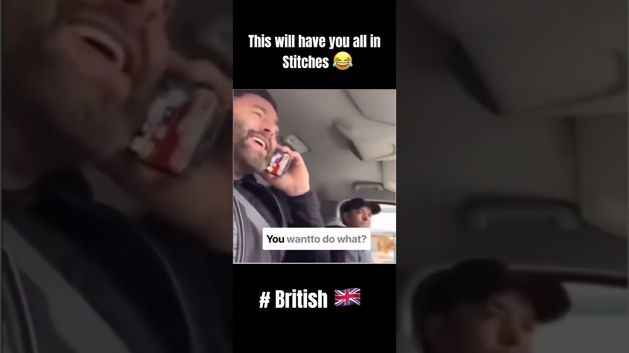 British humour at its finest 👍😂