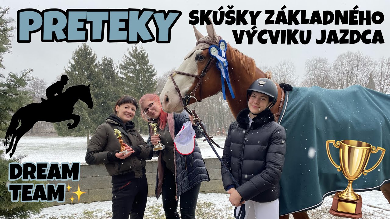 AKO TO CHODÍ NA PRETEKOCH?💙 parkúrové preteky v Motešiciach✨ w/LexieCalibur a Lili🦄