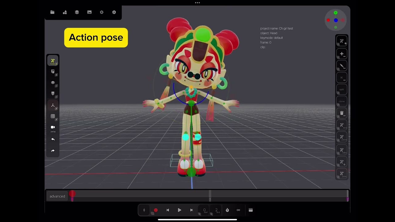 Nomad sculpt : Morphin App for rigging