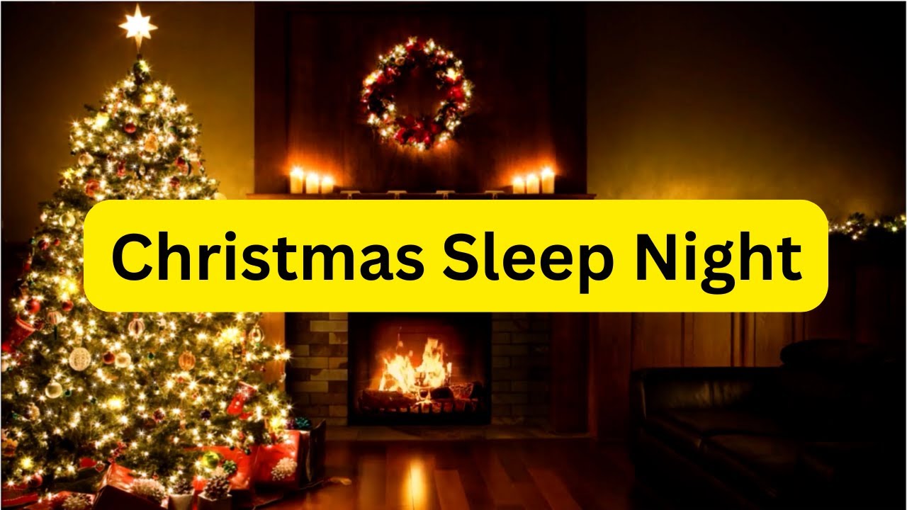 Silent Christmas Night ❄️ Deep Sleep & Cozy Winter Ambience