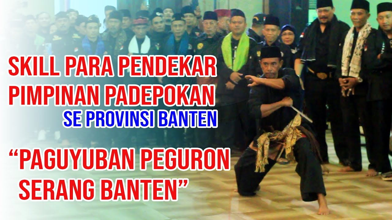 Pendekar BANTEN keluarin SKILL Tampil di Ajang Paguyuban Peguron Serang Banten | PPSB | SILAT BANTEN