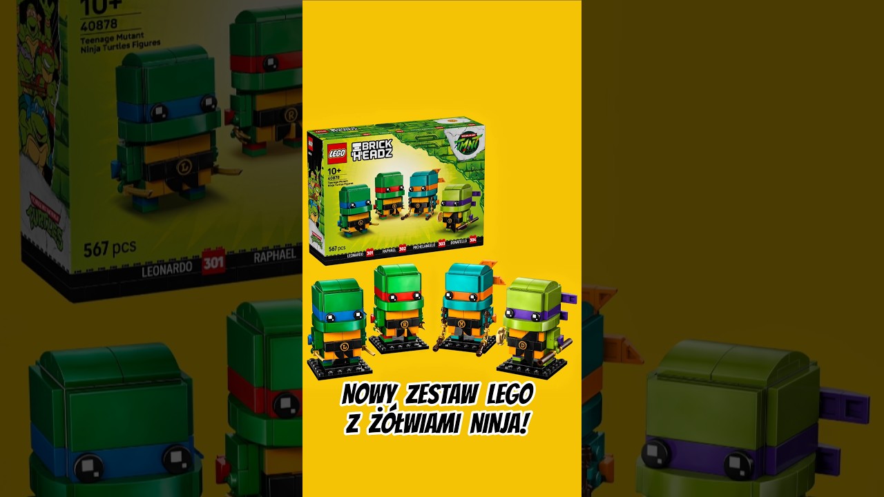 Nowy zestaw LEGO z Ż&oacute;łwiami Ninja