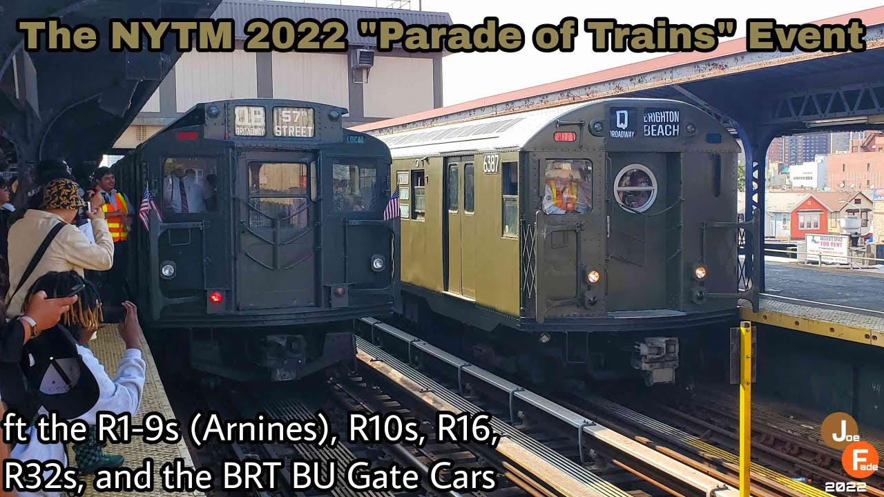 The NYTM 2022 Parade of Trains