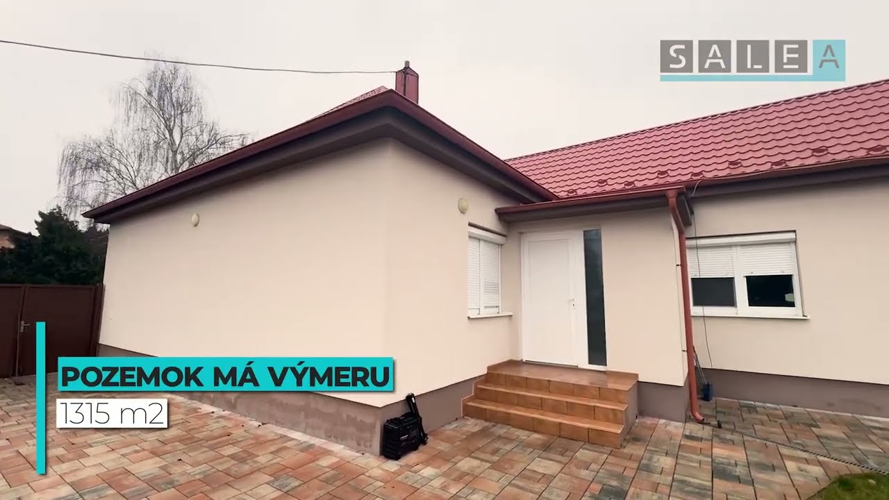 Priestranný 4i-Rodinný dom 166m2 na pozemku 1315m2 Vozokany.