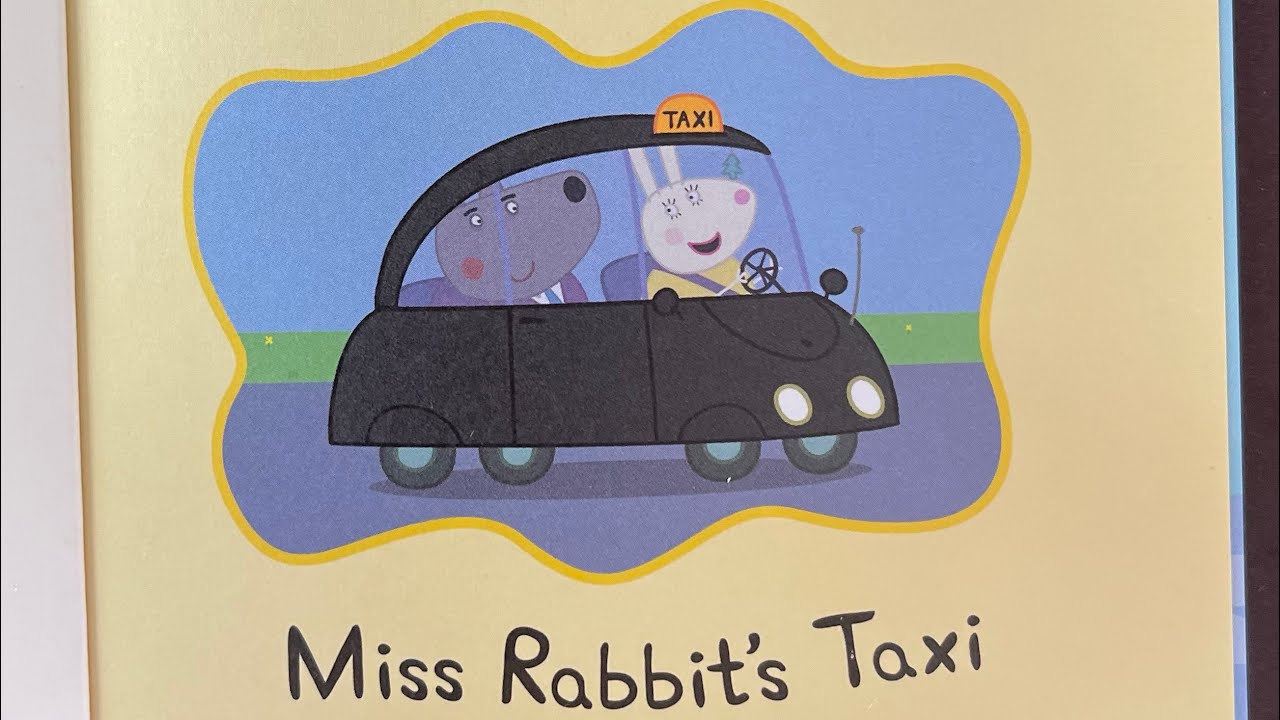 Свинка Пеппа - Такси мисс Кролик 🚕🐰 Я читаю вслух детскую сказку #peppapig #readaloud #childrensb...