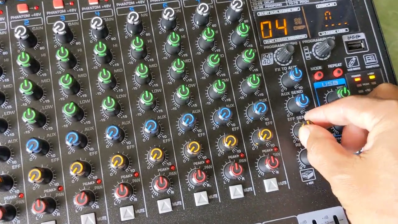 Tutorial seting mixer wisdom mlive 8 ke speaker aktiv