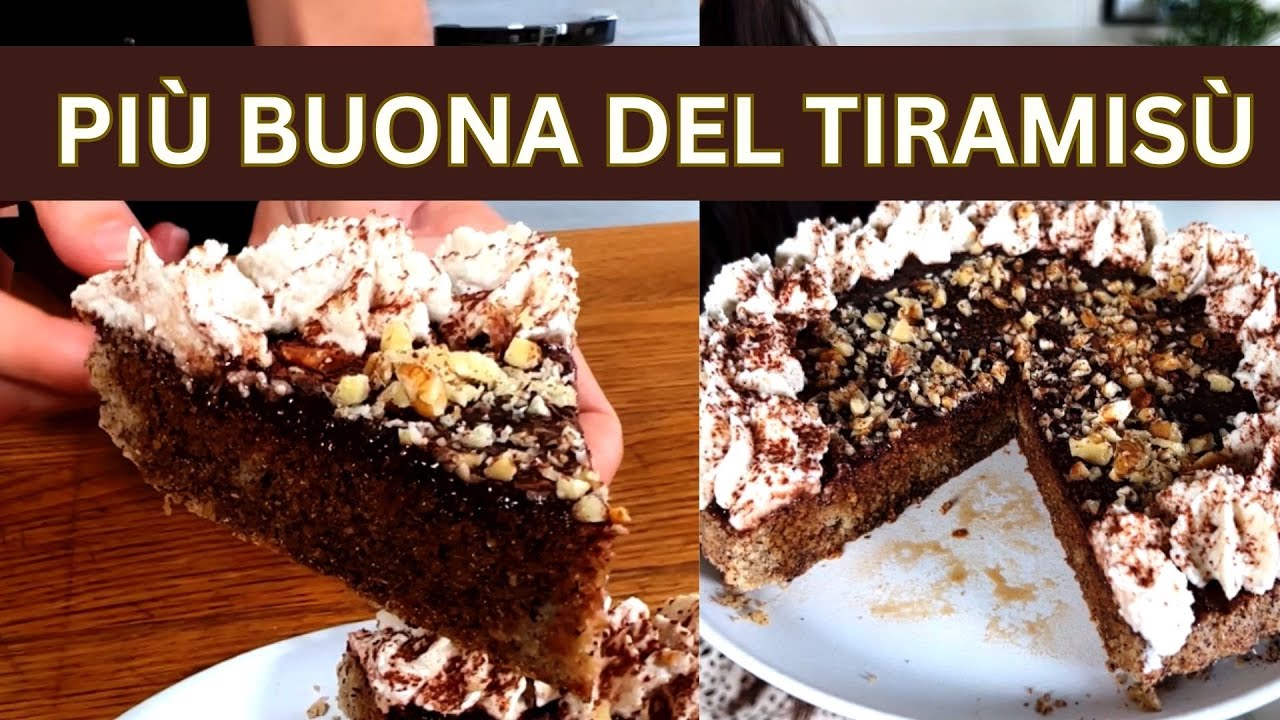 È anche meglio del TIRAMISÙ...!!😮😮 (neanche io ci credevo)