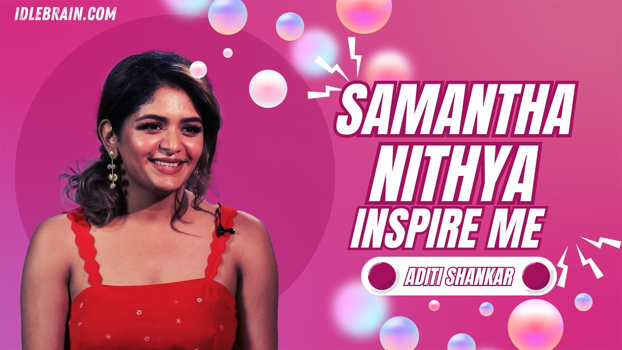 Jeevi interviews Aditi Shankar (daughter of legendry director Shankar) - heroine of #Bhairavam