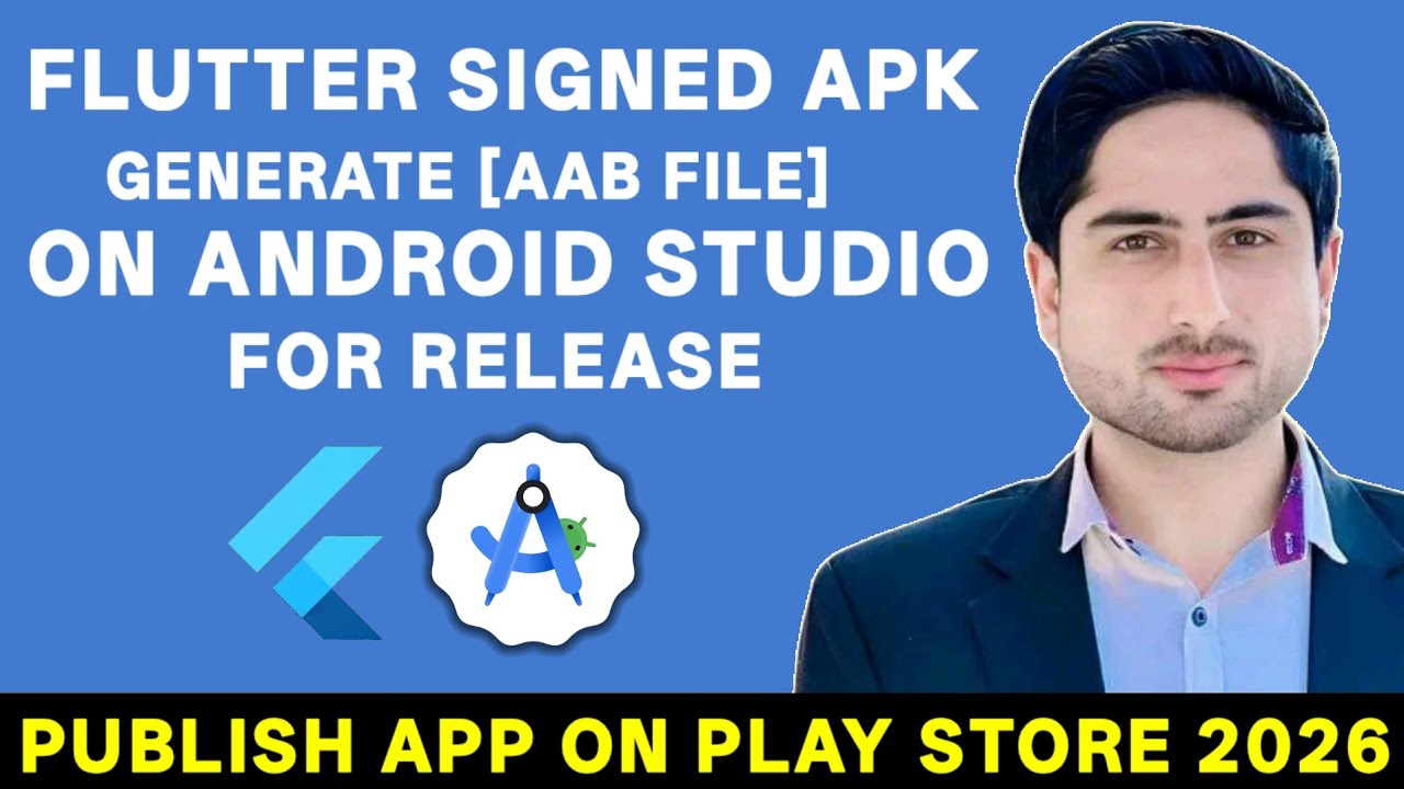 How to Generate Singed Apk (AAB File) On Android Studio [Updated] | Flutter App Release Step by Step