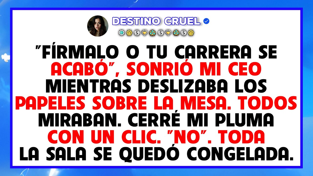Durante años mi CEO ocultó sus crímenes, los descubrí y derrumbé su imperio