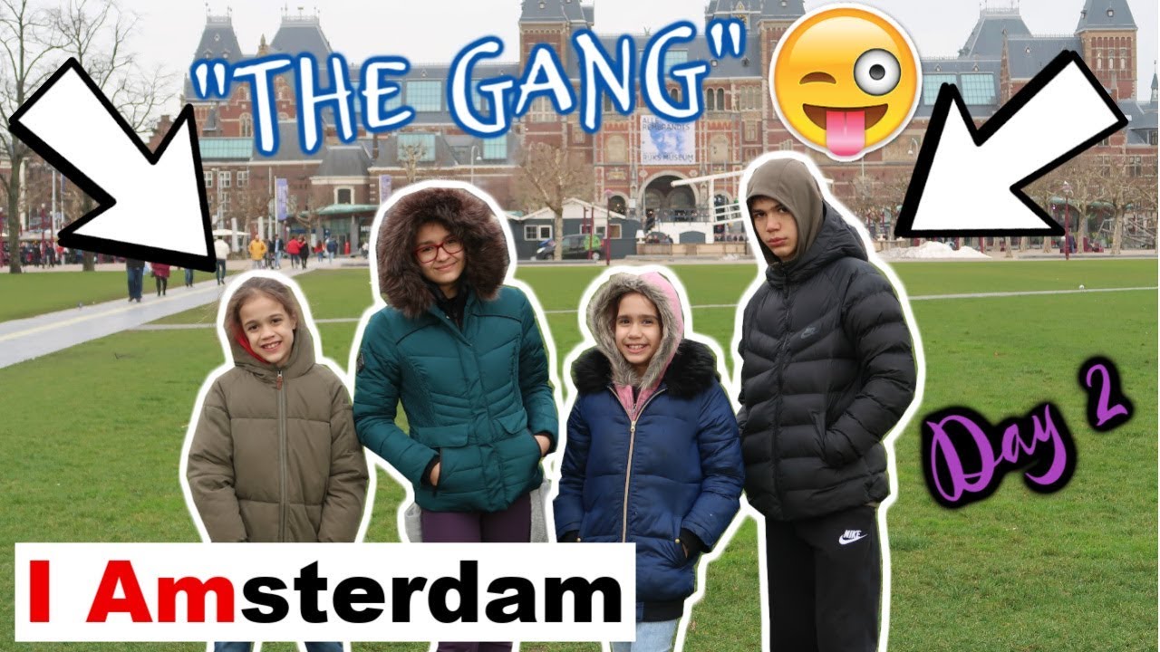 THE GANG IN AMSTERDAM!!!😎#110 VLOG