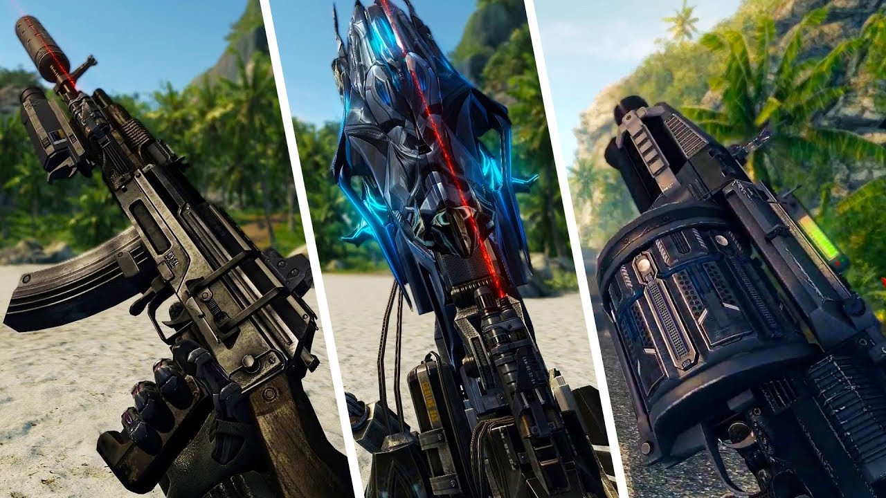 Crysis - All Weapons, Equipment, Reload Animations & Sounds (Including Crysis Warhead)