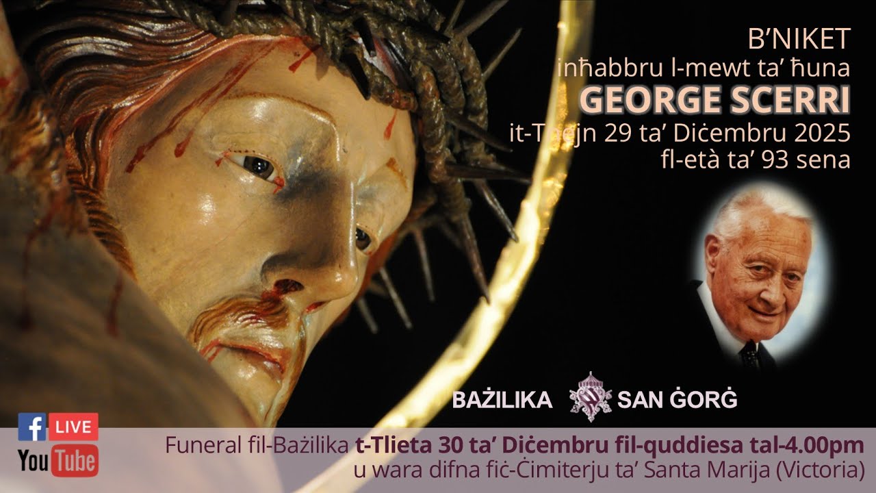 Funeral ta' George Scerri - 30.12.2025
