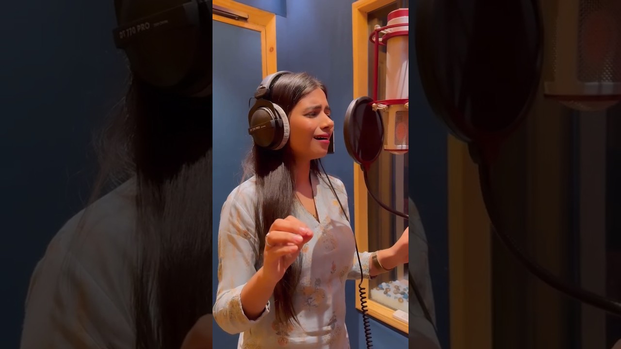 Nakhrewali | Recording session | sonali sonawane | #nakhrewali #recording #trending