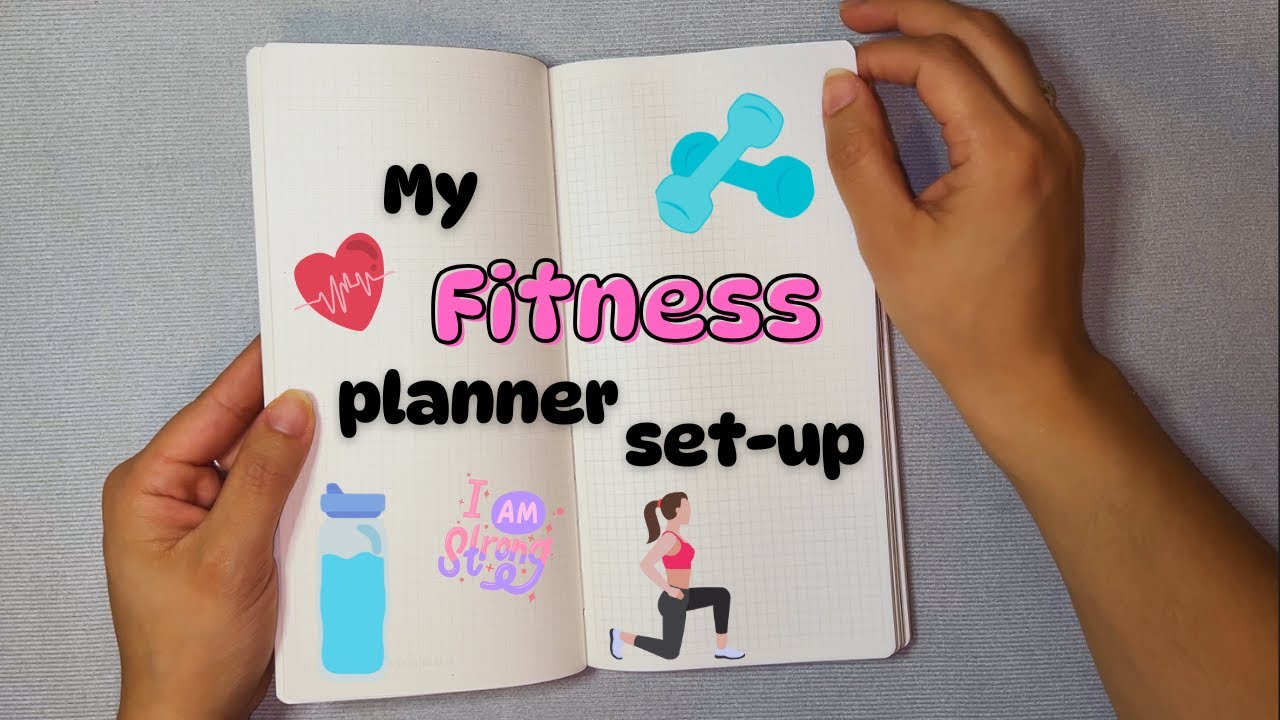 Fitness Planner Flip-Through / Sterling Ink Common Planner