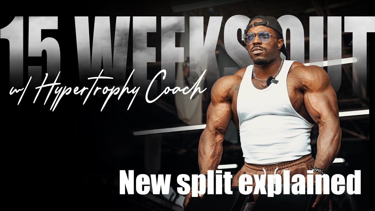15 WEEKS OUT | New split explained w/ @HypertrophyCoach | Terrence Ruffin x Ruff Diesel