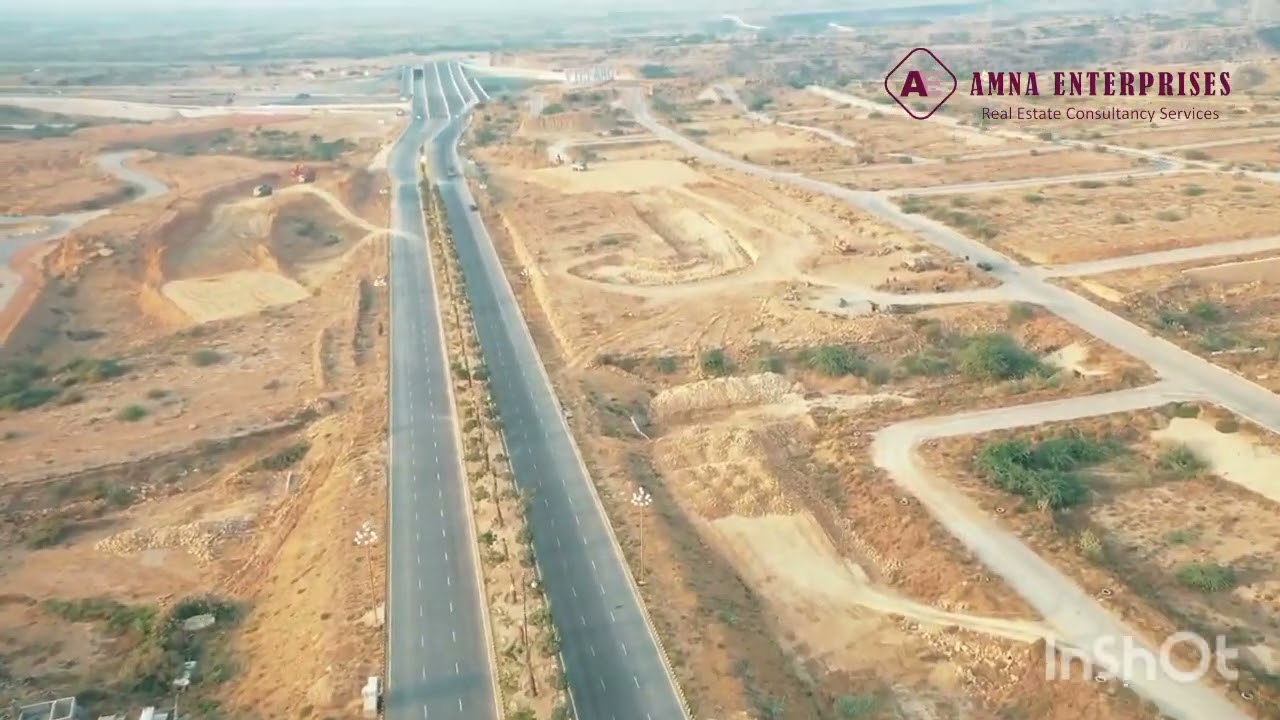 DHA City Karachi - Aerial View